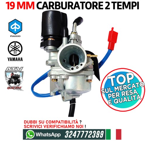 Carburatore starter - 19, +starter