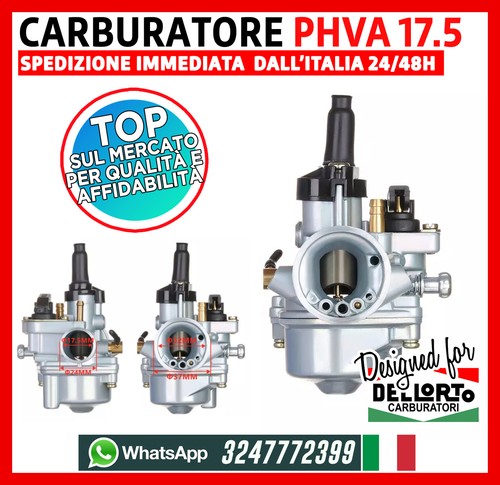 Carburatore dellorto phva - dellorto, 17,5